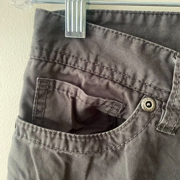 BKE Denim Aiden Chino Pants Size 29 - 29x32 (31x31) Mid Rise Straight Leg Buckle - Picture 6 of 16